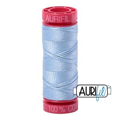 Aurifil 12wt 50m Robins Egg 2715