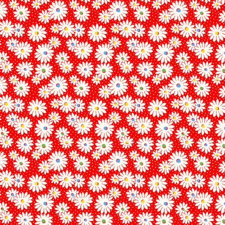 WD Red Daisy Dots