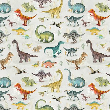 AF Age of the Dinosaurs Linen A Moment in Time