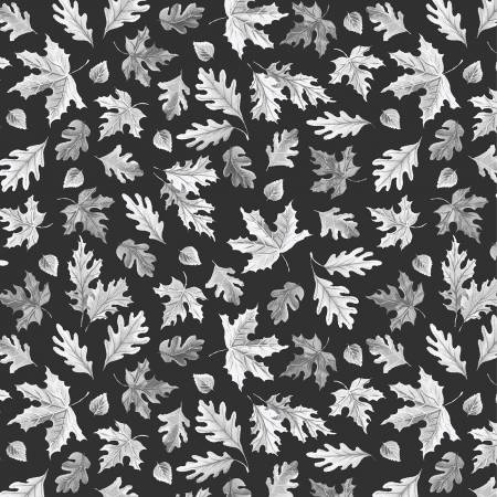 WD Coal Falling Leaves Flannel