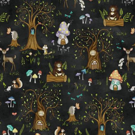 WD Enchanted Woods Black