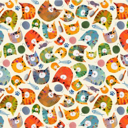 WD Ivory Silly Kitty 54530D-3