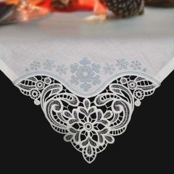Freestanding Winter Tablecloth & Napkin corners