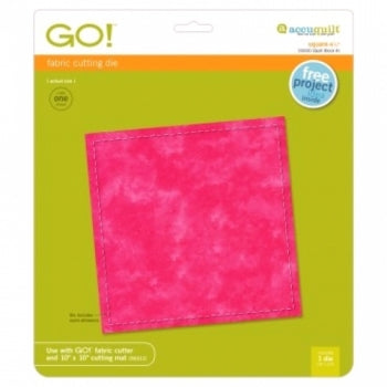 Accuquilt Die GO! 55000 Square-6.5 inch / Quilt in a Day / AccuQuil...
