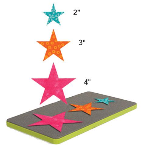AccuQuilt GO! Star 2"/3"/4"