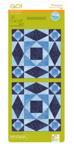Accuquilt Die 55221 GO! Storm at Sea - 12 Inch Finished Die