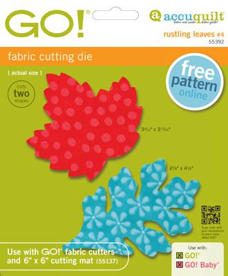 AccuQuilt GO!Rustling Leaves 4 GO! #4 Maple & Oak Small