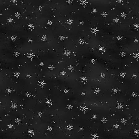 WL Our Gnome to Yours Black Snowflakes