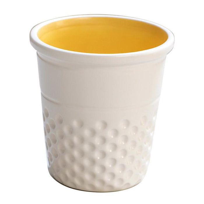 MO Thimble Container White/Yellow