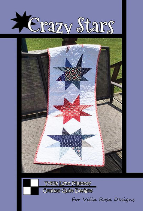 Crazy Stars Pattern-Villa Rosa Designs