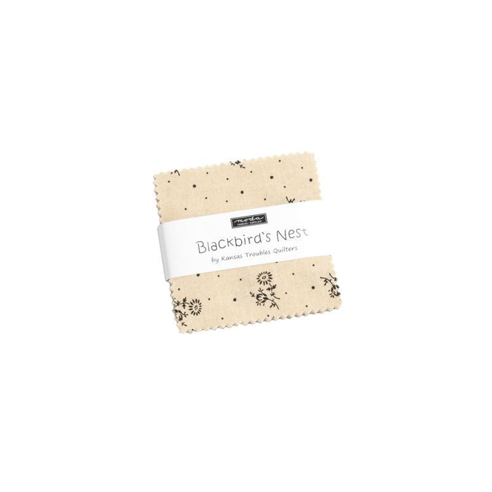 Blackbirds Nest Mini Charm 9750MC Moda Precuts#1