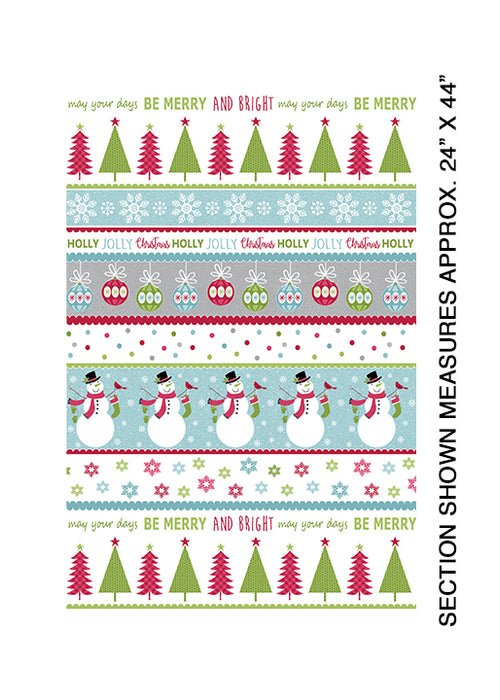 CO Joy 6902 99 Merry and Bright Stripe Multi