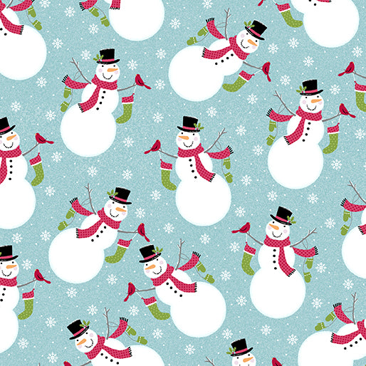 CO Joy 6904 80 Joy Snowman Turquoise