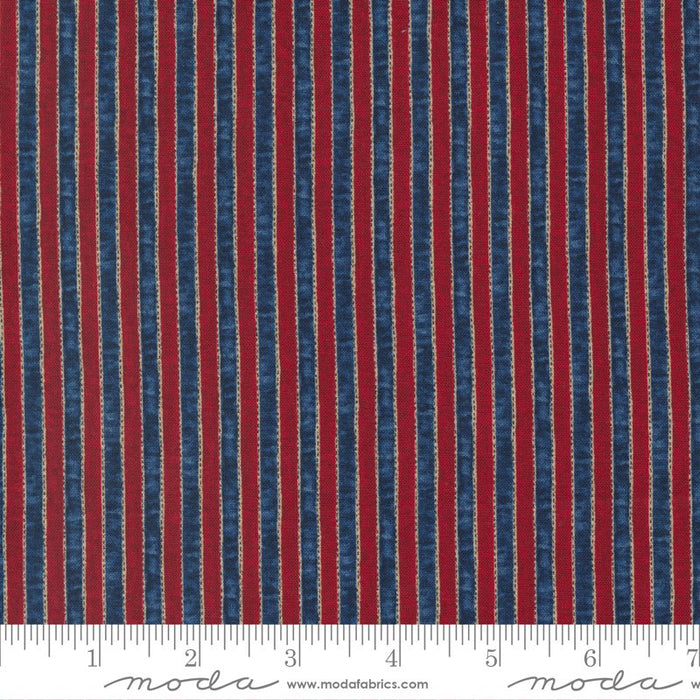 MO My Country Red Blue Stripe