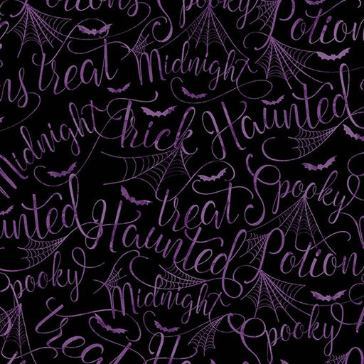 AN Mystery Manor Cryptic Script Purple Moon
