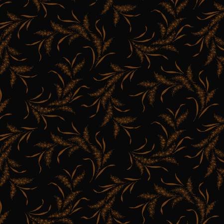 MB Black Wheat Grasslands Flannel
