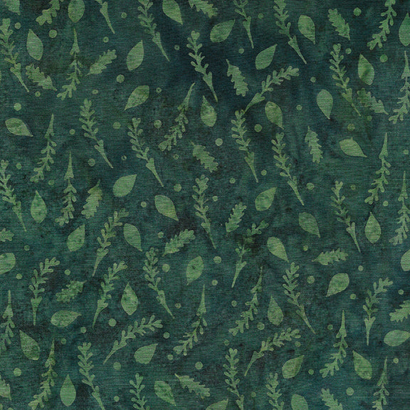 IB Sprigs and Leaves-Dark Teal