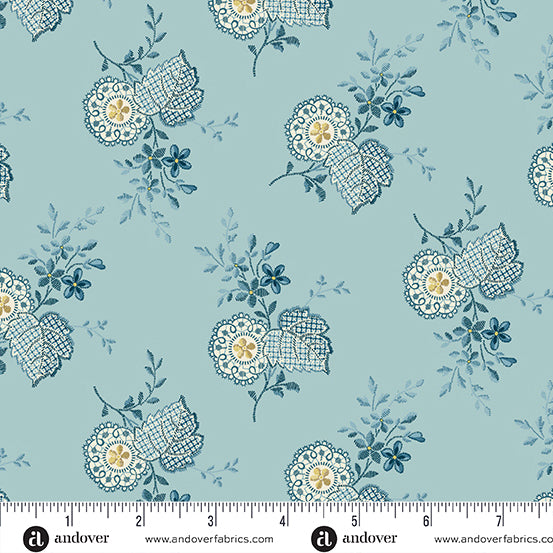 AN Plumeria Powder-Beach House by Laundry Basket Quilts