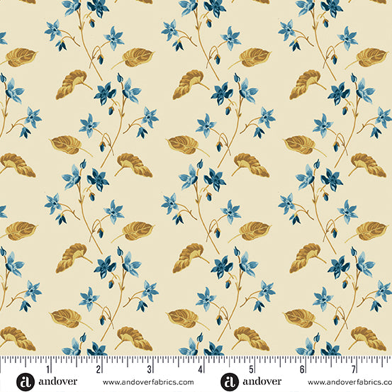 AN Clematis Shell-Beach House by Laundry Basket Quilts