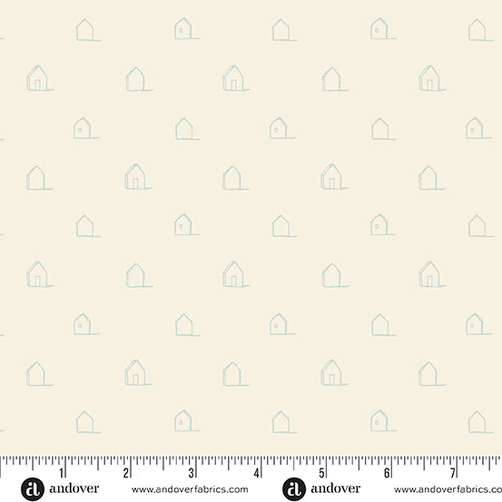 AN Sand Castles Linen- Beach House by Laundry Basket Quilts