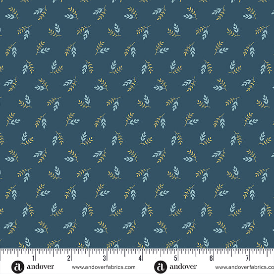 AN Seascape Midnight-Beach House by Laundry Basket Quilts