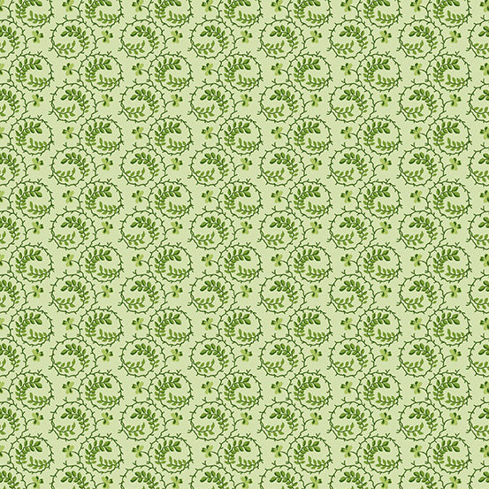 AN LC Shamrock Lt Grn Swirl