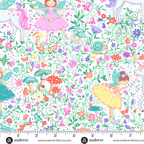 MA Fairy Dust Magic Garden White