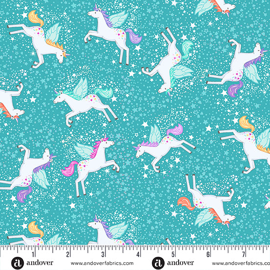 MA Fairy Dust Unicorn Teal