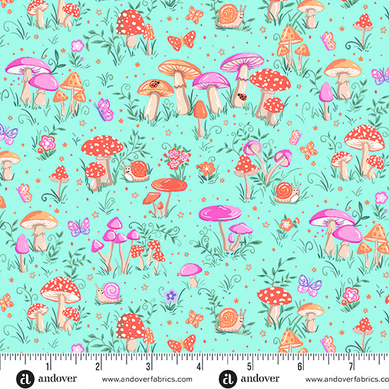MA Fairy Dust Toadstool Teal