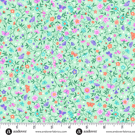 MA Fairy Dust Flower Trail Green