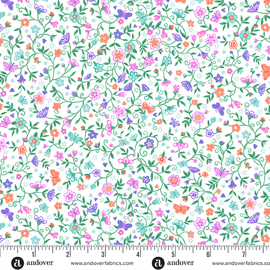 MA Fairy Dust Flower Trail White