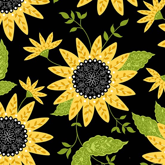 AN Bee Happy Sunflowers