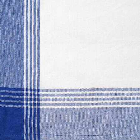 Tea Towel McLeod No Stripe Blue and   White