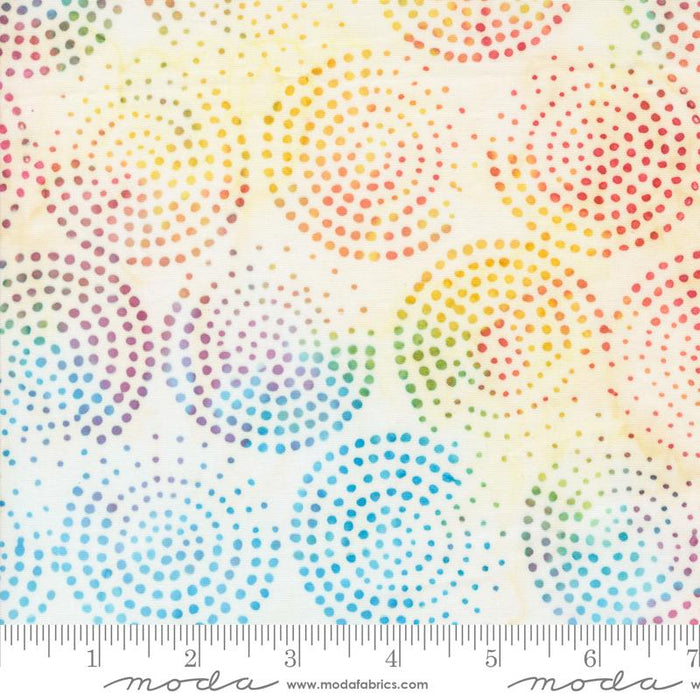 Echo Batiks Rainbow Cream Swirl