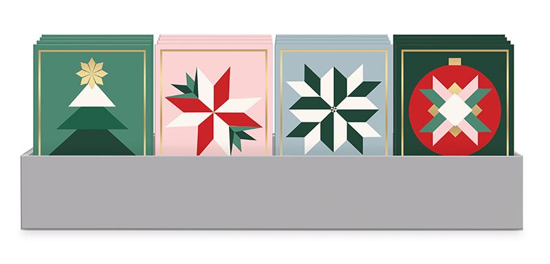 MO Pocket Notepad Christmas Quilt 1001 85