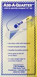 Add-A-Quarter 6 Ruler