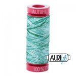 Aurifil 12wt 50m Var Spotted Greens 4662