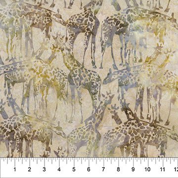 NC Banyan Batiks Giraffes