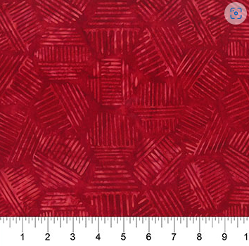 BYB Hexies Dark Red