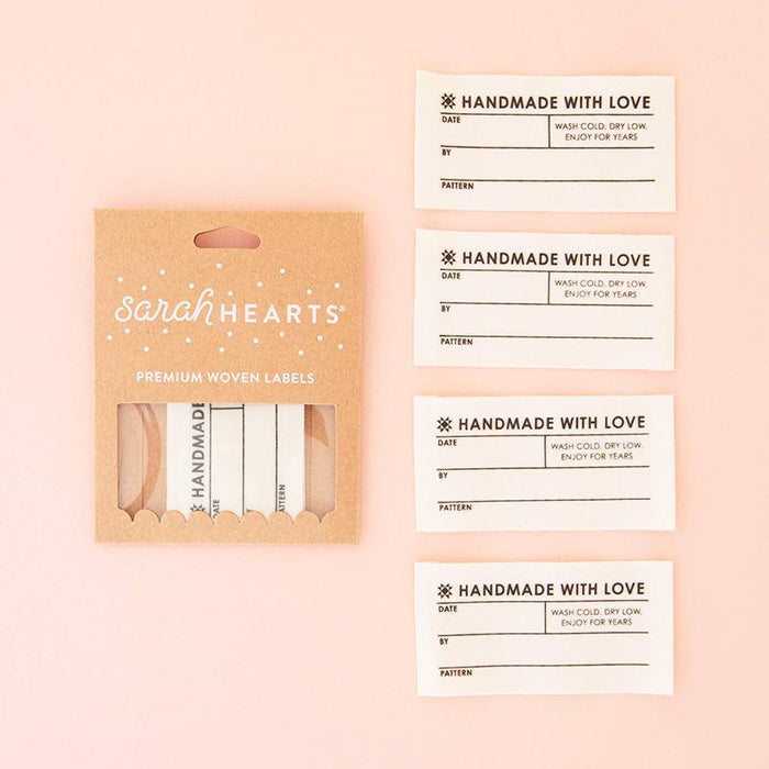 Sarah Hearts Write On Labels LC202