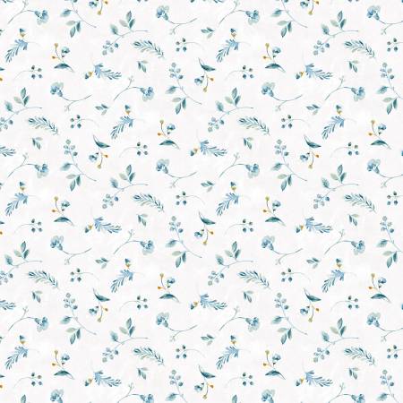 WL Blue Breeze White Leaf Toss