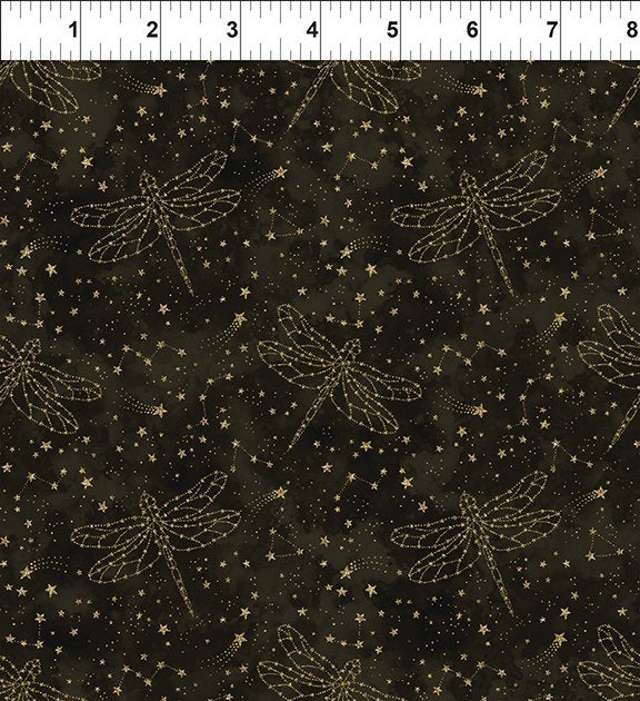 ITB Sun/Moon/Stars Dragonflies Black