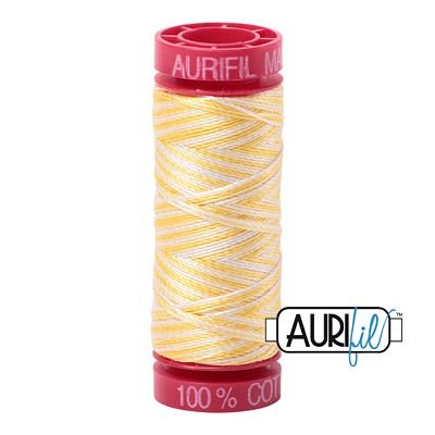 Aurifil 12wt 50m Var Lemon Ice 3910