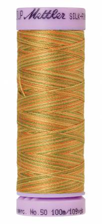 Silk-Finish 50wt Variegated Cotton Thread 109yd/100M New Fields