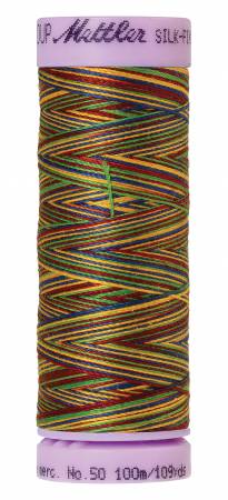 Silk-Finish 50wt Variegated Cotton Thread 109yd/100M Royalty