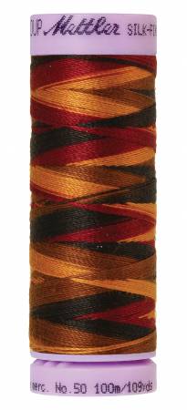 Silk-Finish 50wt Variegated Cotton Thread 109yd/100M Elegante