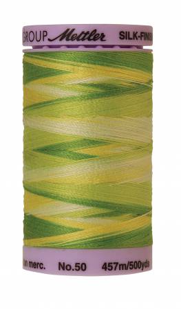 Silk-Finish 50wt Variegated Cotton Thread 500yd/457M Citrus Twist