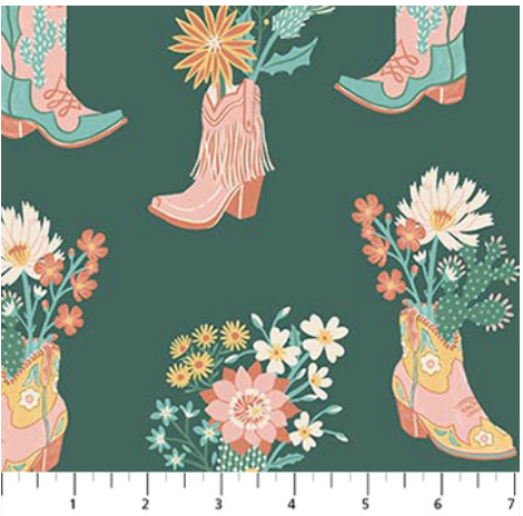 FI Desert Sunrise Boots Teal