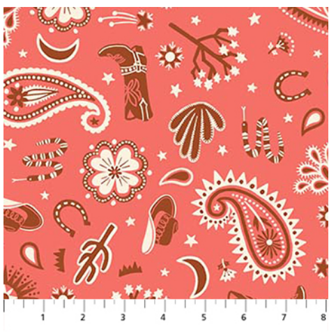 FI Desert Sunrise Bandana Red