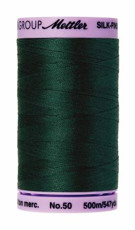 Silk-Finish 50wt Solid Cotton Thread 547yd/500M Swamp